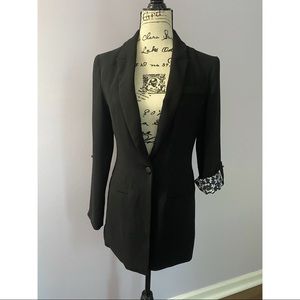 Blazer Jacket with Button-able Sleeves